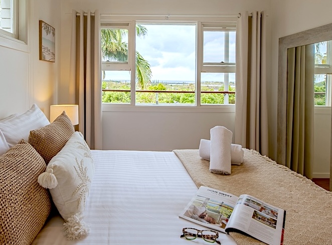 Holiday rental ballina - AA Bedroom Cropped Wide4