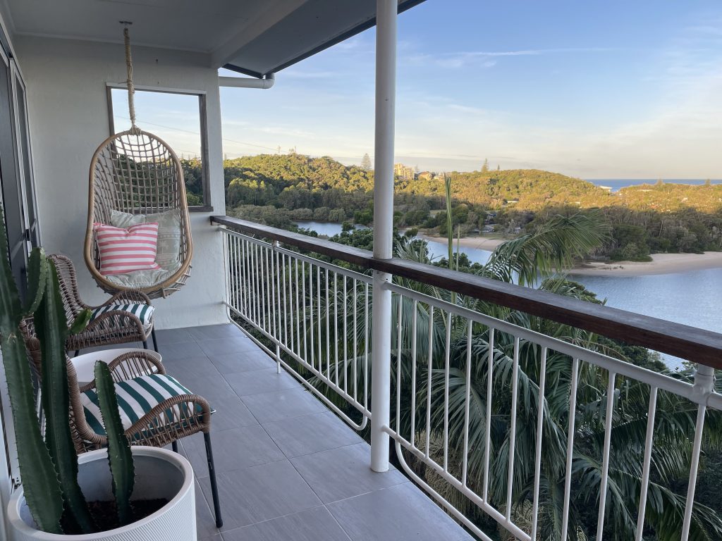 Holiday rental ballina - Balcony2