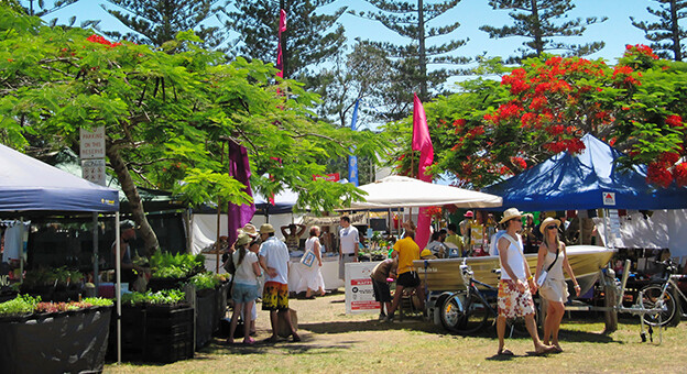 Holiday rental ballina - Brunswick Heads Markets Michelle Begg page518